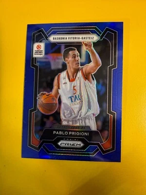 BRS27808 2023-24 Turkish Airlines EuroLeague Prizms Blue #134 Pablo Prigion /199 - Image 1 of 2