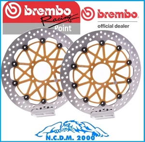 COPPIA DISCHI BREMBO RACING ANTERIORI DUCATI 1200 MONSTER 25° ANIVERSARY 2019 - Imagen 1 de 4