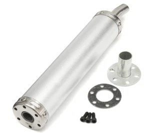 Universal 22mm Exhaust Muffler Pipe for Street Dirt Bike ATV Motorcycle - Picture 1 of 16