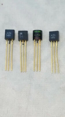 2N5486, 25V 10mA, N-Channel RF Transistor JFET, TO-92, MOTOROLA 4(LOT)