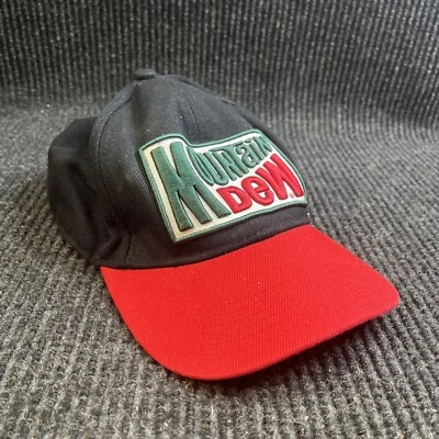 🔥🔥🔥Mountain Dew 复古苏打水男式平沿帽 2018 — 第 1/4 张图片