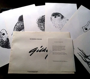 Richard Gilkey 6 lithographs northwest school, Callahan,Anderson,Graves, tobey - Picture 1 of 14