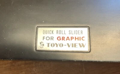 *Near Mint* Toyo Quick Roll Slider for Graphic Fit to View 45G GII Field 45A AII - Image 1 of 4