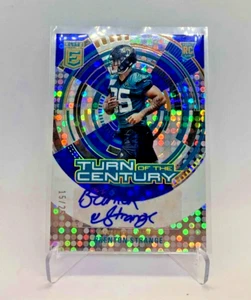 NFL 2023 "BRENTON STRANGE" Rookie Auto RC 15/25 Turn of the Century Panini Elite - Picture 1 of 2