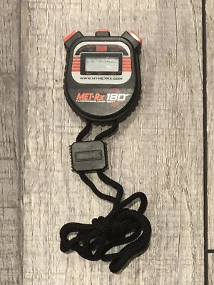 Lote de 2 Metrx Cronómetro Digital LCD Deportes Temporizador Reloj Cordón Stop Relojes Nuevo en Caja Foto 1 de 3