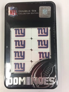 NFL Officially Licensed 28 Dominos Gift Tin Factory Sealed New York Giants - Bild 1 von 1