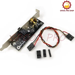 Do ASUS Gigabyte MSI Płyta główna SPDIF Optyczny i RCA Out Plate Kabel Wspornik - Zdjęcie 1 z 1