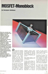 MOSFET-Monoblock  PLATINEN aus Elrad - Bild 1 von 7