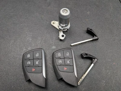 Juego de 3 llaveros y cilindros de bloqueo sin llave 2022 Buick Envision 13537970 2021-2025 Foto 1 de 4
