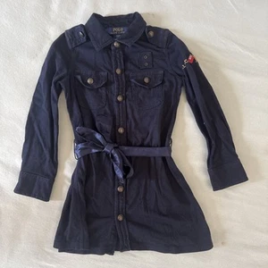Polo Ralph Lauren Kleid 3 Jahre 98 104 Blau - Bild 1 von 3