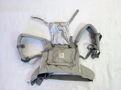 ERGO 婴儿原装系列婴儿背带露滴/米色 12-45 磅 — 第 1/4 张图片