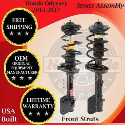 Puntales delanteros Monroe OEM para Honda Odyssey 2013-2017 3,5 L garantía de por vida Foto 1 de 4