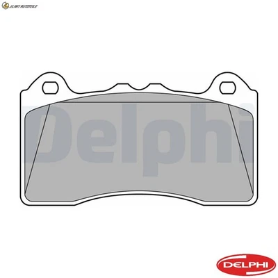 BREMSBELAGSATZ SCHEIBENBREMSE LP3436 FÜR FORD YVDA 2.3L 4cyl FOCUS III - Bild 1 von 4