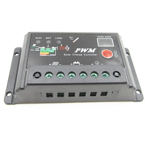 Aggiornamento Interruttore 12V 24V Versione TOP Regolatore di Carica Solare PWM 10A - Foto 1 di 5