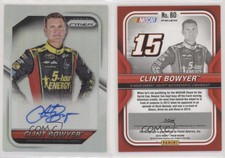 2016 Panini Prizm NASCAR Driver Signatures Clint Bowyer #BO Auto