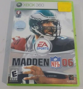 XBox 360 EA Sports Madden NFL 06 Video Game - Picture 1 of 5