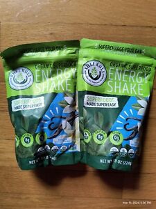 2 Energy Shake Vanilla Kuli Kuli Leafy Greens Protein Organic Superfood 4/24+