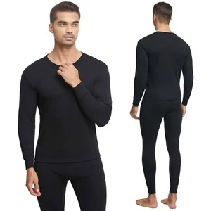 Ropa interior térmica hombre camiseta interior conjunto de 2 piezas algodón Neti - Imagen 1 de 25