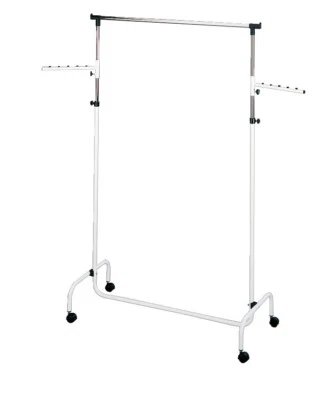 WENKO Kleiderständer Garderobenständer Kleiderstange Standgarderobe Trio 2 Arme - Bild 1 von 4