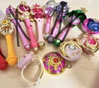 Sailor Moon Goods Lot Retro Transformation Compact Rod & Stick