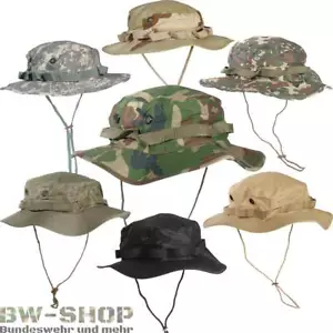 US ARMY GI DSCHUNGELHUT BW BUSCHHUT BOONIE ARMEE TROPENHUT SAFARIHUT SONNENHUT - Bild 1 von 8