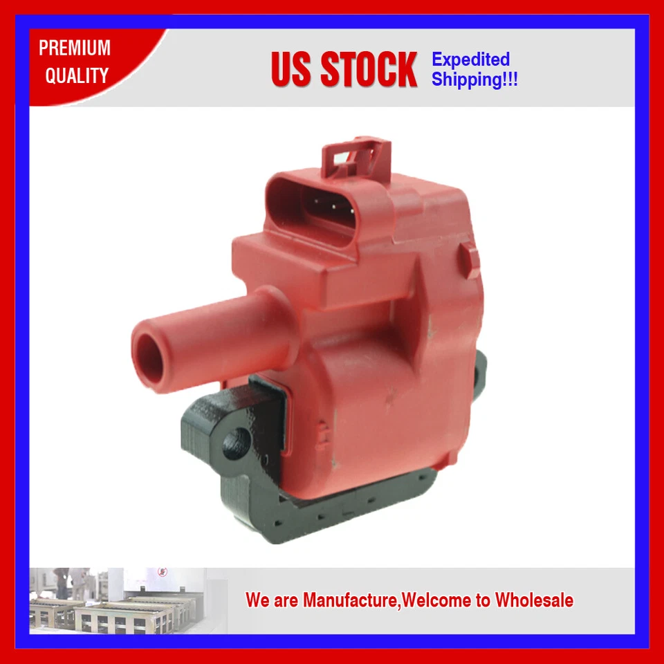 Bobina de encendido UCA2860R 2001 2002 CHEVROLET SILVERADO 3500 8,1 L V8 de 1 pieza Foto 1 de 4