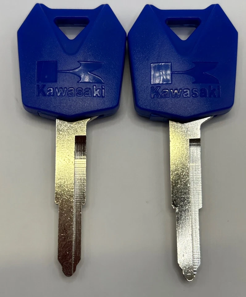 2 Key Blank 2006+ Kawasaki Ninja ZX-14 1999+ Versys 1999-2007 W650 2004+ Z750 - Image 1 of 1