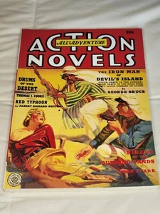 ALL-ADVENTURE ACTION NOVELS Pulp Replica Reprint (Unread) SPRING 1939 - Bild 1 von 5