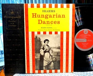 VANGUARD VRS 473 BRAHMS HUNGARIAN DANCES Vienna State Opers Orch. ROSSI NM/NM - Picture 1 of 2