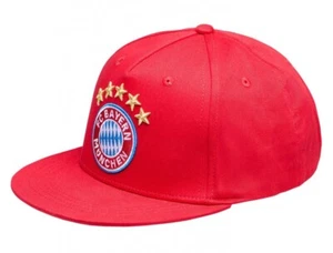 FC Bayern München Kinder Snapback - 5 Sterne - rot Cap Schildmütze Emblem Kappe - Bild 1 von 6