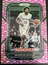 2022-23 Panini NBA Prizm Monopoly Brandon Ingram Pink Money Shimmer /5 UltraRare