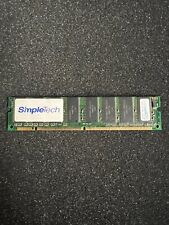 SimpleTech 256MB 98000-00167-002 C002412 RAM Memory PC133 2003GE11604 168-Pin