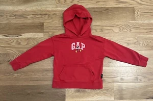 Gap X Disney Kids Red Hooded Mickey Mouse Sweatshirt Small - Picture 1 of 7