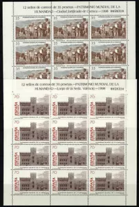 OPPORTUNITY!! - SPAIN MINI FOLDS - MP 60/61 ** MNH - LUXURY - EDIFIL 3558/59 - Picture 1 of 1