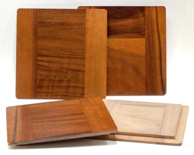 1 LENS BOARD 5.5" x 5.5"RC for ZONE VI - 8x10"- Sol. Walnut, undrilled/free hole - Image 1 of 3