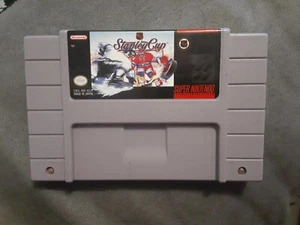 NHL Stanley Cup (Super Nintendo SNES) Game Cartridge Tested Working  Hockey Game - Picture 1 of 4
