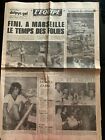L'Equipe Journal 5/8/1976; l'O.M. assagi/ Rocheteau/ Cavalier et Escrimeur en Or