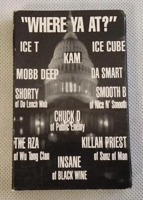 Various – Where Ya At? (Mergela Records, 1995, Cassette Tape Maxi-Single) Rap - Image 1 of 4