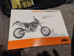 Original 2004 ktm 660 SMC spare parts manual chassis - Picture 1 of 8
