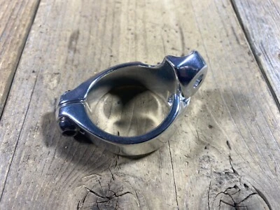 BICYCLE FRONT DERAILLEUR BRAZE-ON CLAMP 34.9mm ATTACHEMENT BRACKET FOR FRAME - Image 1 of 3