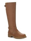 Style & Company Womens Brown Elenorr Round Toe Block Heel Riding Boot 5.5 M