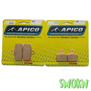 Sherco Trials Brake Pads ST 125 250 300 13-14 Apico 308 Front 173 Rear Formula - Picture 1 of 6