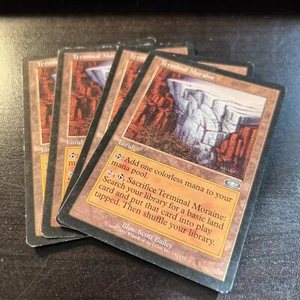 MTG 4X Terminal Moraine Planeshift 142/143 Regular Uncommon PL. m2 - Picture 1 of 1