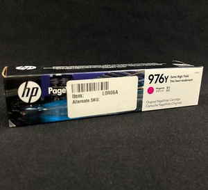 Nuevo Cartucho Original HP PageWide 976Y Magenta Extra Alto Rendimiento L0R06A Junio 2023 - Imagen 1 de 6