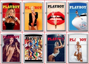 Zippo PlayBoy Cover 8 Lighter Set Pin Up Pinup RARE set #13 NEW L@@K - Picture 1 of 11