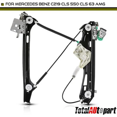 Window Regulator w/o Motor Front Right for Mercedes-Benz W219 CLS550 CLS63 AMG - Image 1 of 4