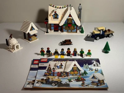Lego 10229 Winter Village Cottage Retired Complete Christmas Brick Build No Box - Image 1 of 4