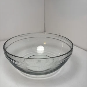 Anchor Hocking Groß 10" Durchmesser Klarglas 4 QT 4L Rührschüssel Backen Kochen - Bild 1 von 4