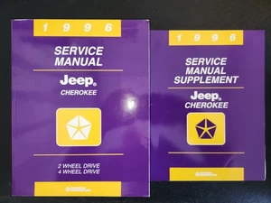 1996 Jeep Cherokee Service Manual Set of 2 Original - Picture 1 of 1