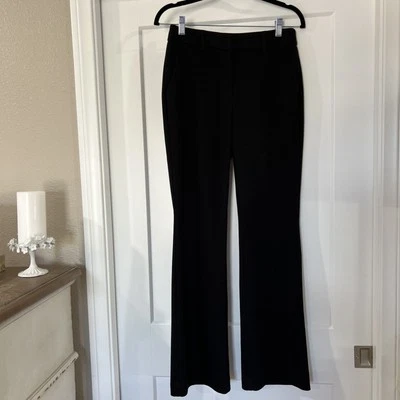 SIMPLY VERA WANG WOMENS FAUX BACK POCKETS DRESS PANTS - BLACK - SIZE 6 - EUC - Image 1 of 4